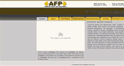 Desktop Screenshot of afpsrq.com